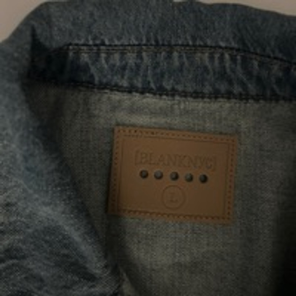 Women's Blank NYC Denim Jacket Size L Blue
157 - Picture 3 of 6